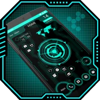 Futuristic UI Launcher